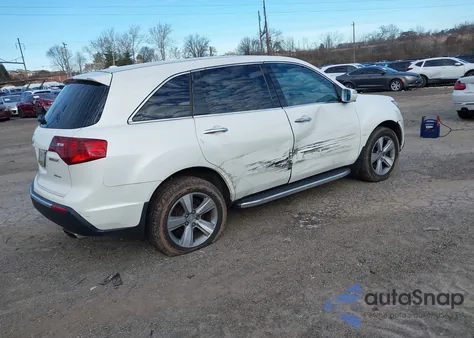 2012 Acura Mdx Technology Package из США, поврежденный, VIN 2HNYD2H42CH527140